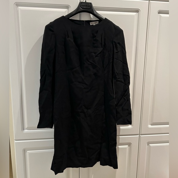 Giorgio Armani Vintage Black Dress Size 6 - Picture 1 of 4